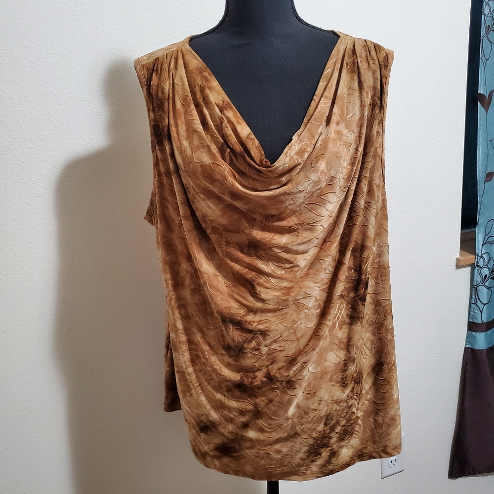 💥Draped dressy tank 3x sami and jo💥